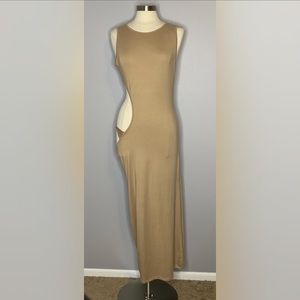 Sleeveless Cutout Side‎ Dress
